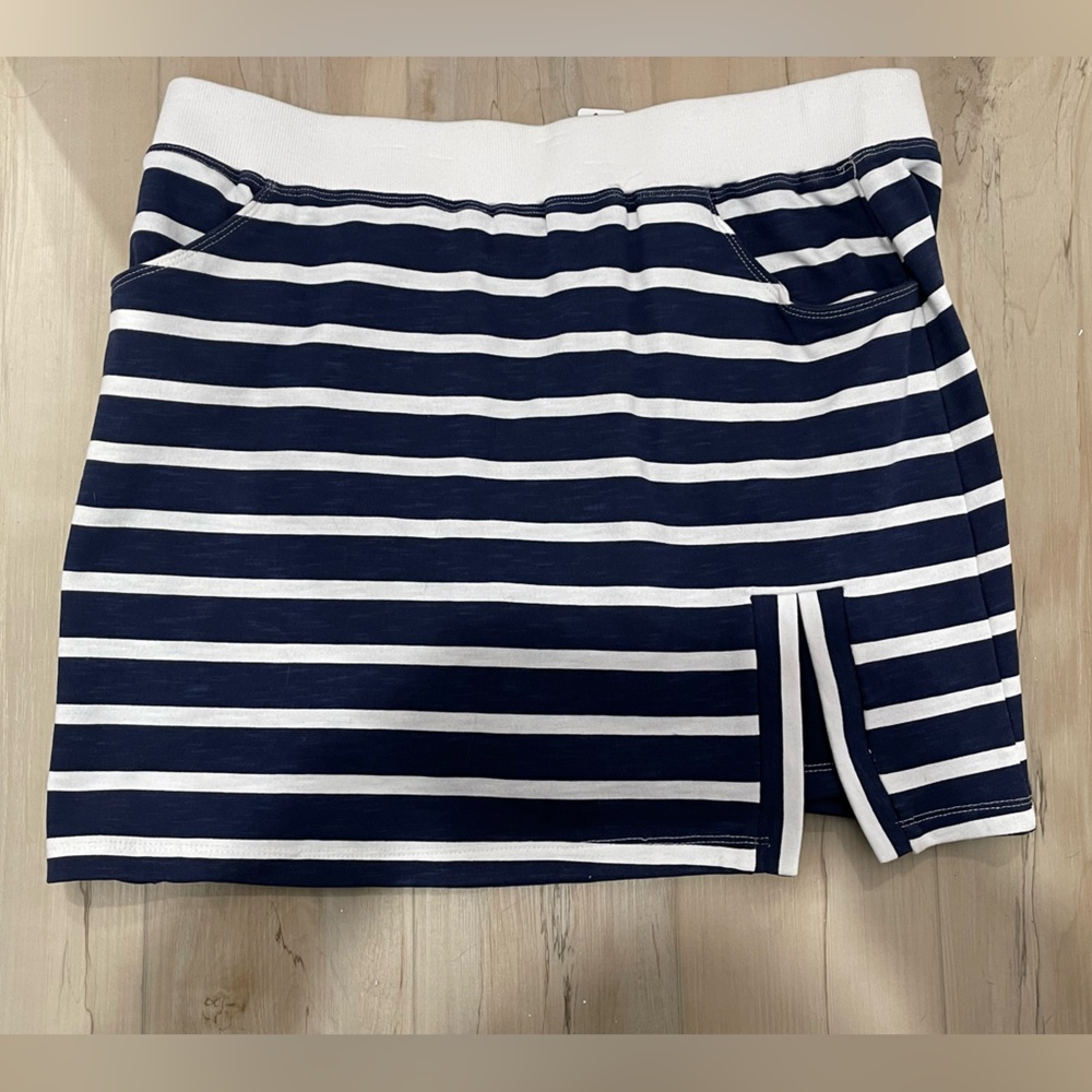 Tribal Navy and White Skort 50th Anniversary